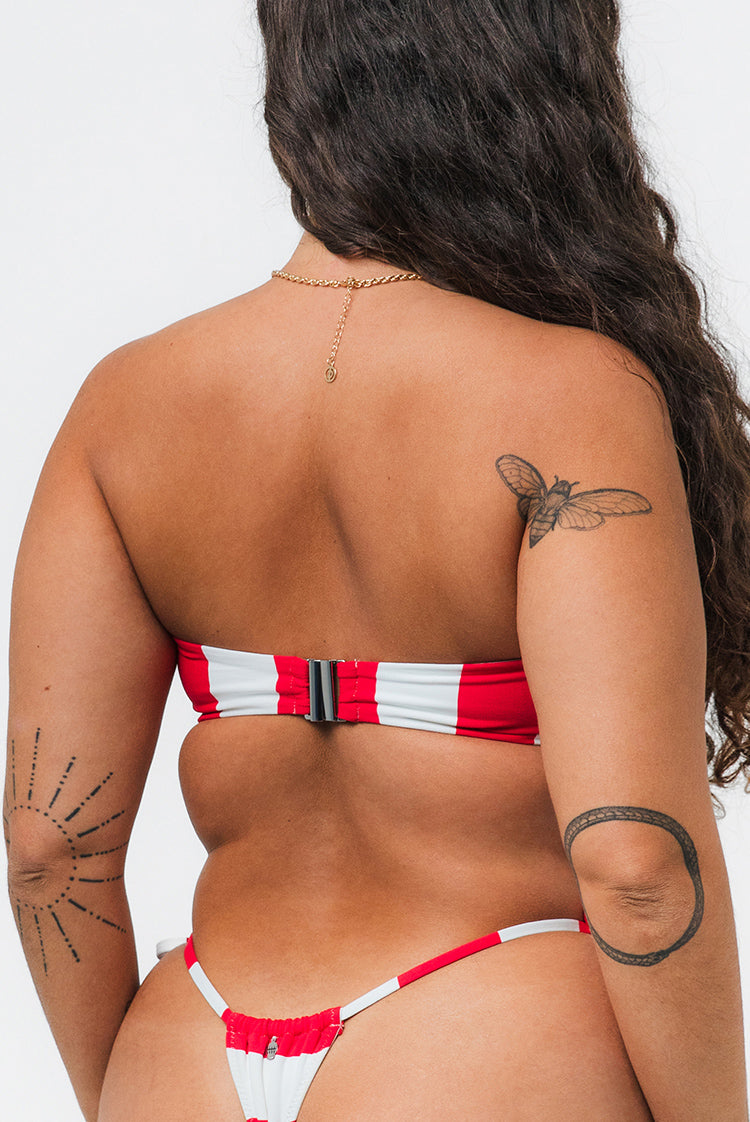 Obviously Iconic Swim Claudia Bow Bikini Top