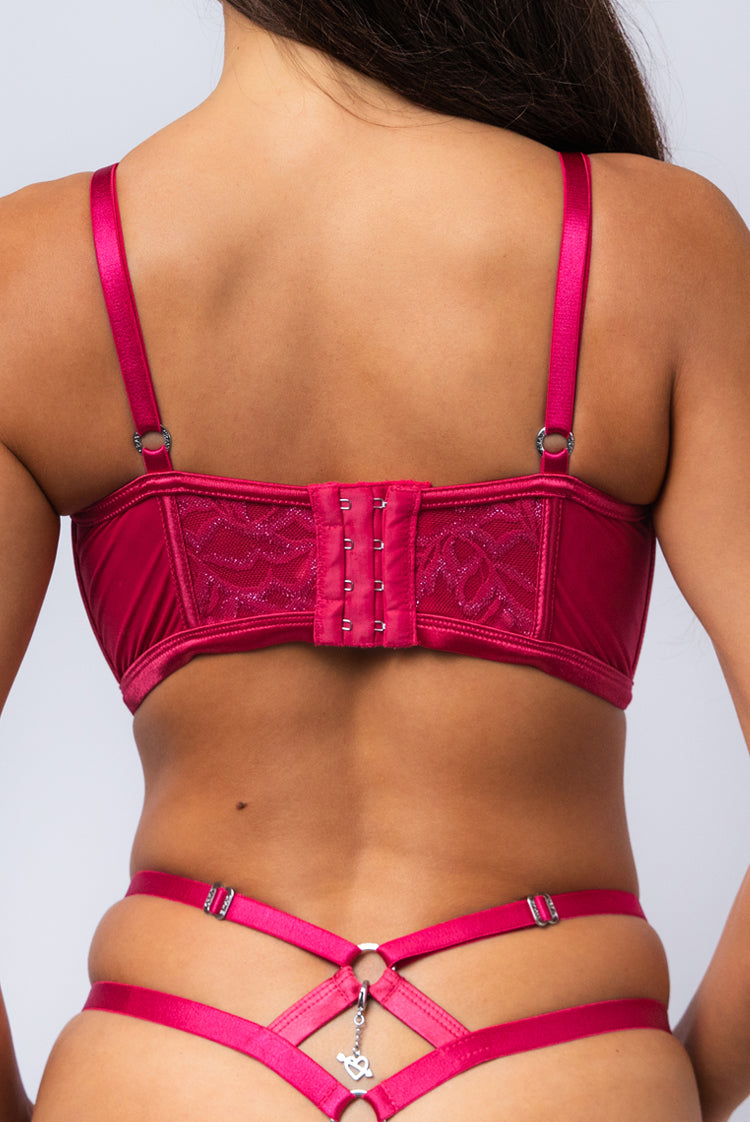 Fatal Attraction Justina Bustier Red