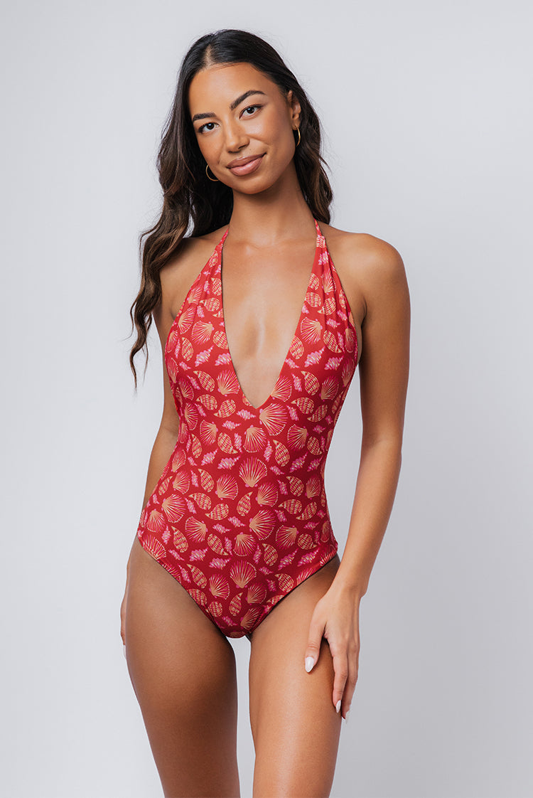 Seashell Summer Maddie One-Piece Swimsuit
