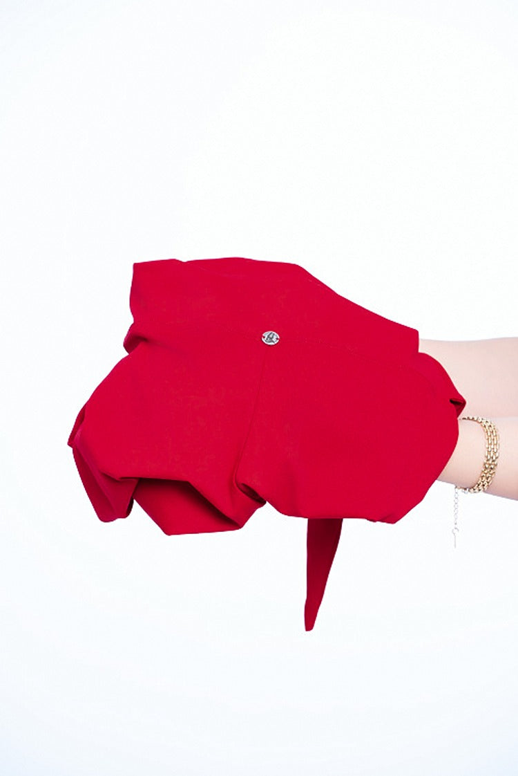 Vivian Pants Deep Red