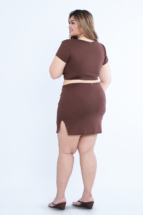 Stacey Top Chocolate