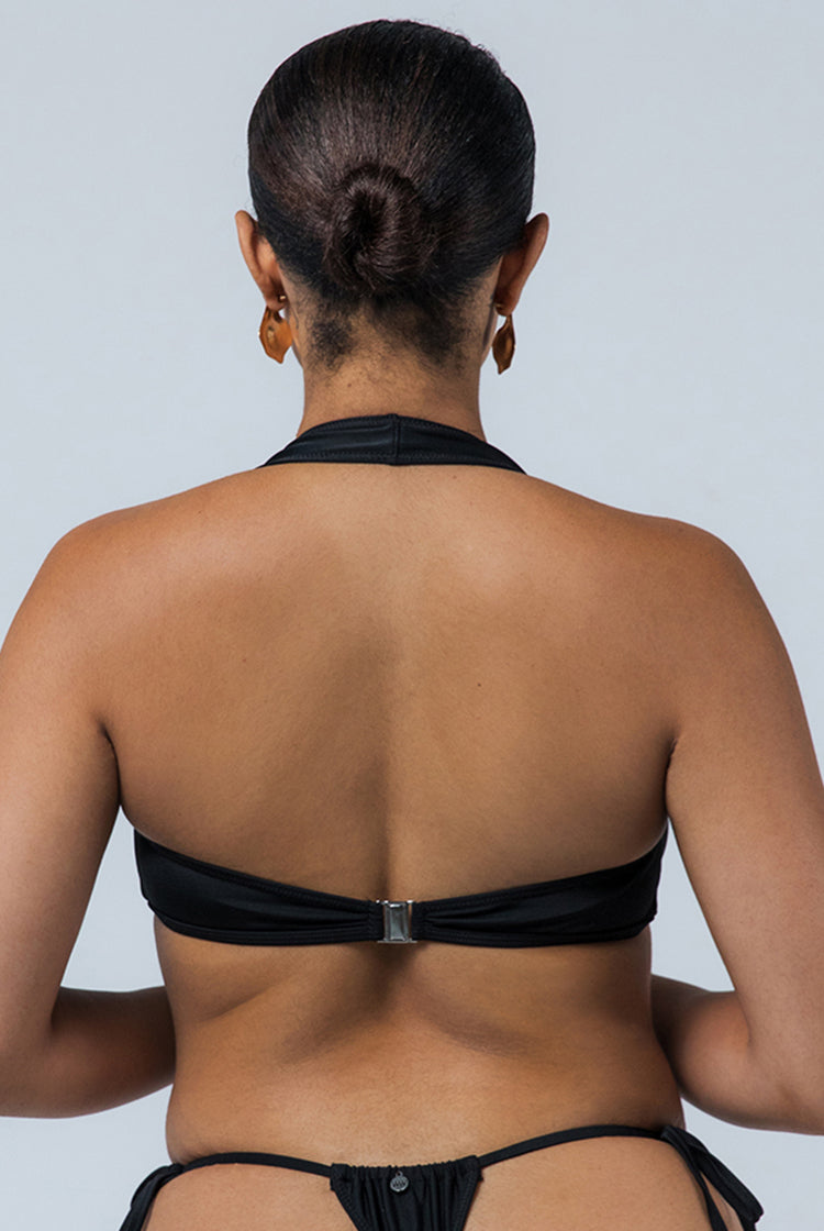 Wicked Black Sammy Thong Bikini Bottom
