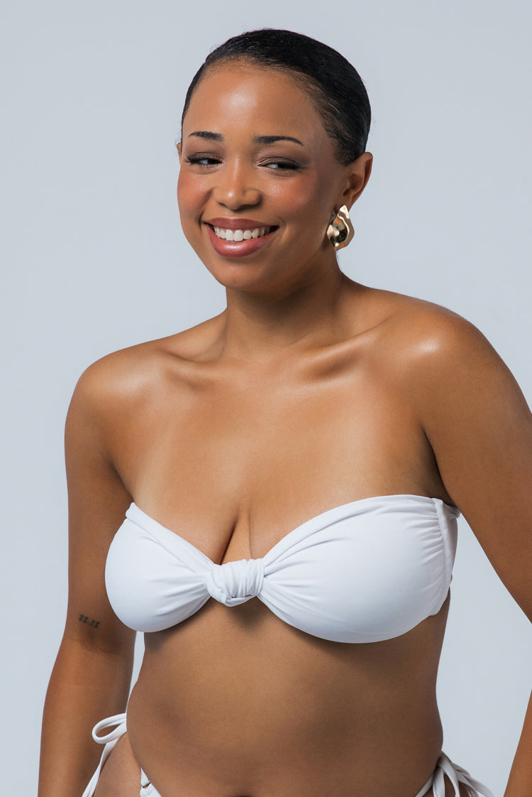 Obviously Iconic Swim Claudia Bow Bikini Top