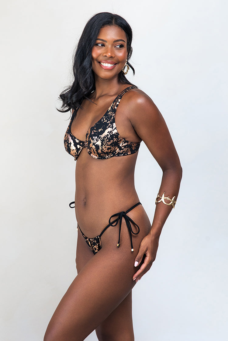 Gold Rush Sammy Thong Bikini Bottom