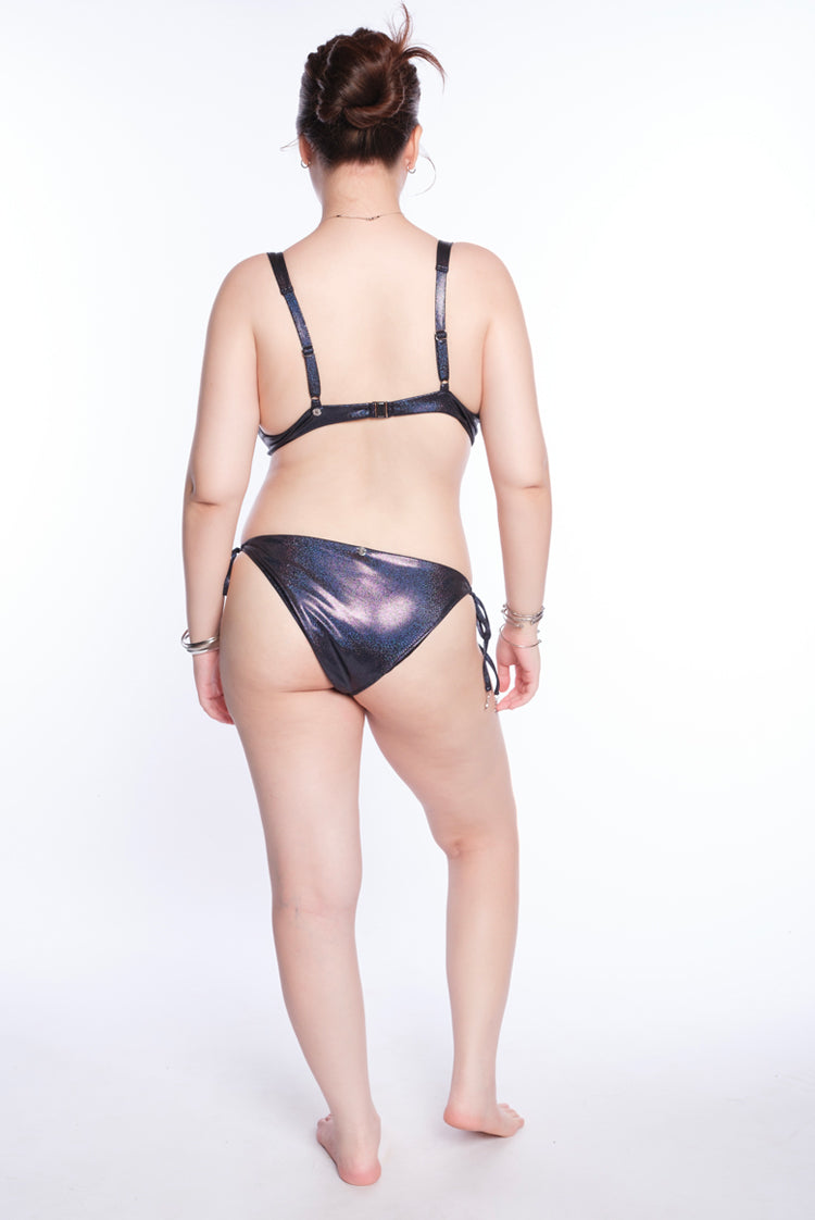 Reef Fever Renee Cheeky Bikini Bottom Black Pearl