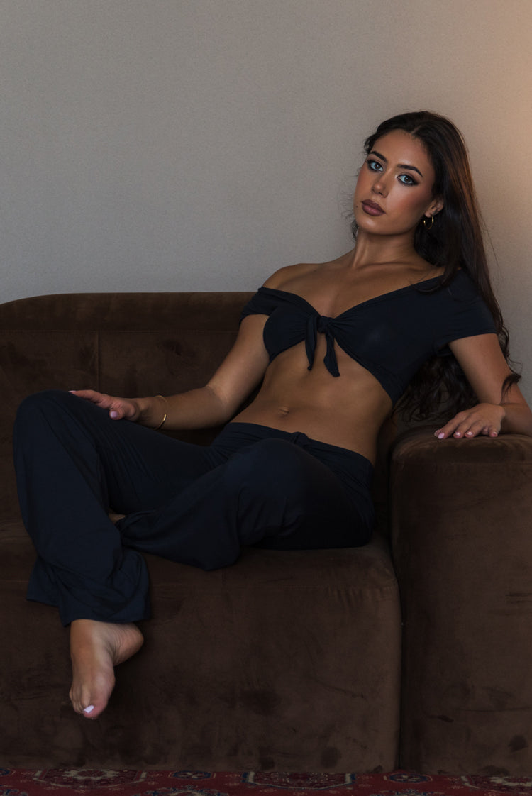 Wind Down Tie Up Top