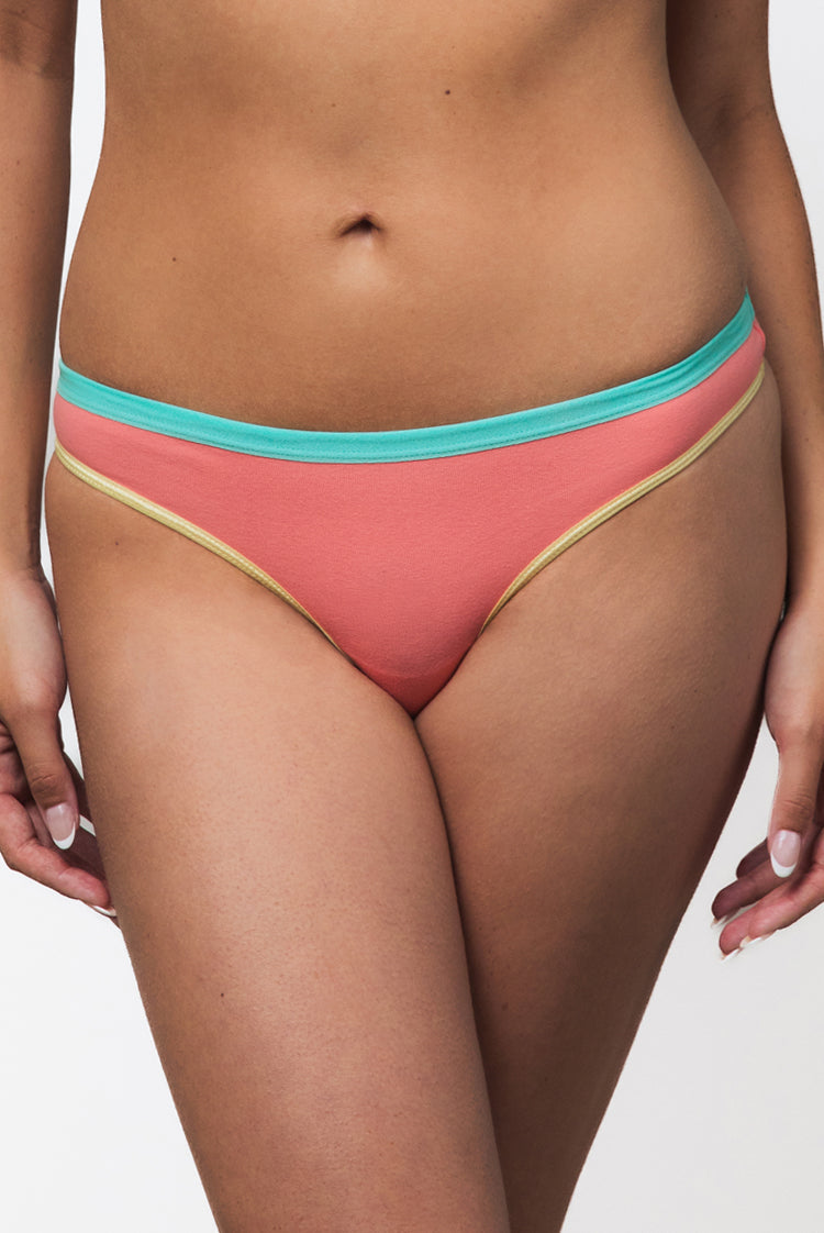 Cotton Candy High Rise Thong Panty