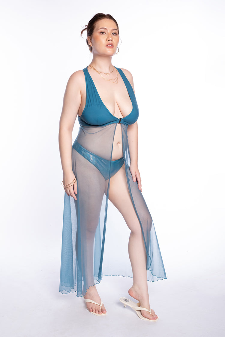 Sea Breeze Dione Kaftan Teal
