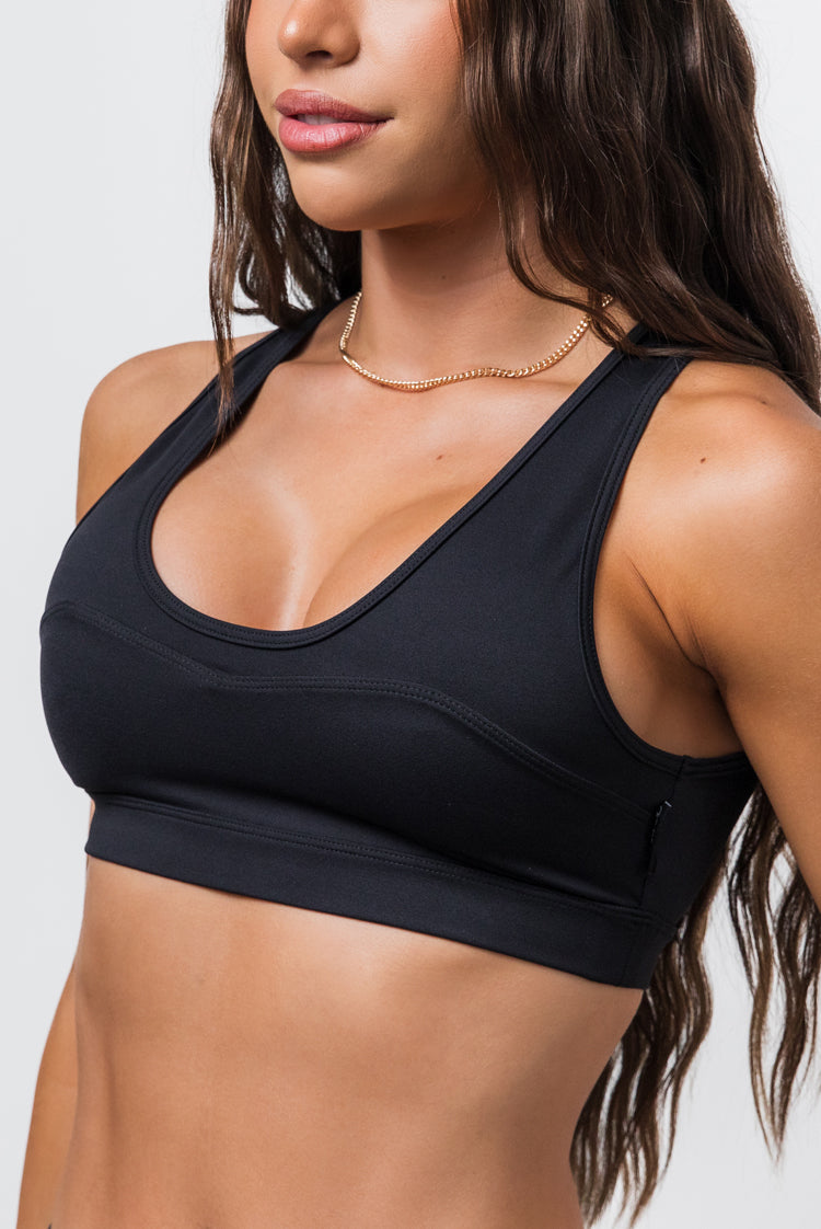 Walk The Line Sports Bra