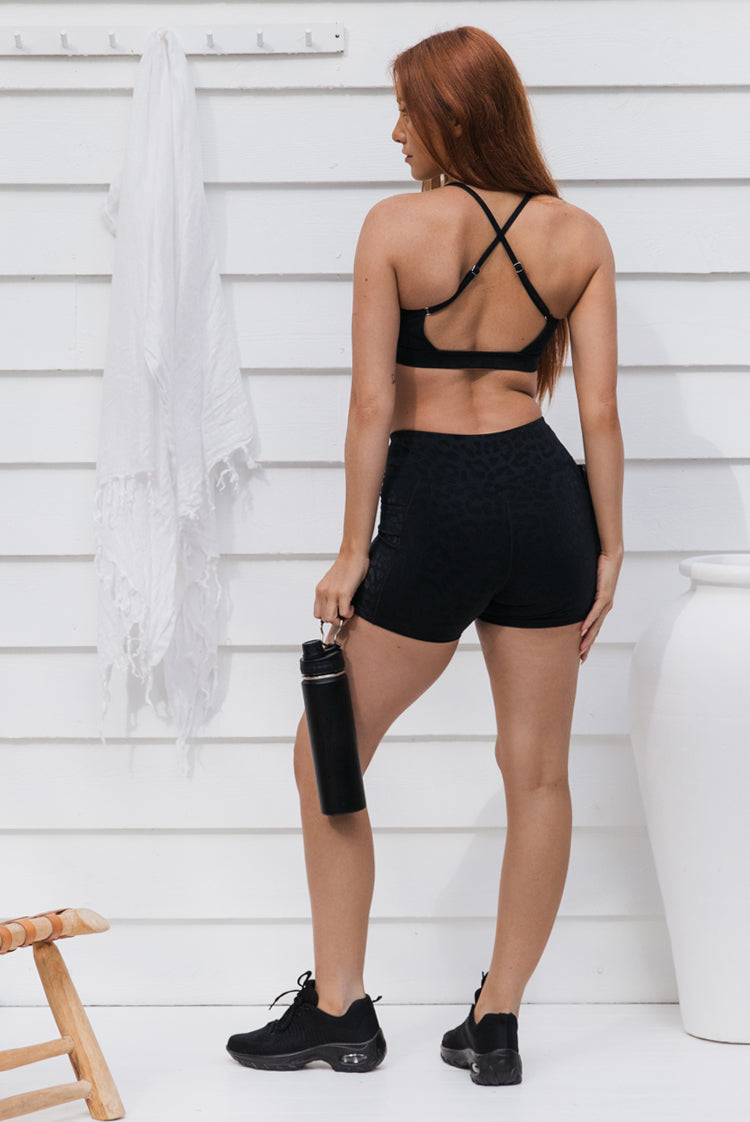 Power Play Frankie Shorts Black Panther