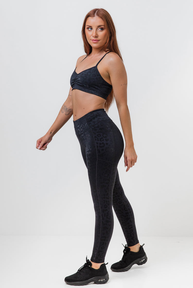 Power Play Teresa Leggings Black Panther