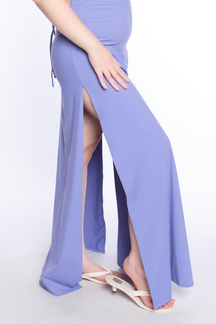 Daphne Maxi Dress Blue Haze