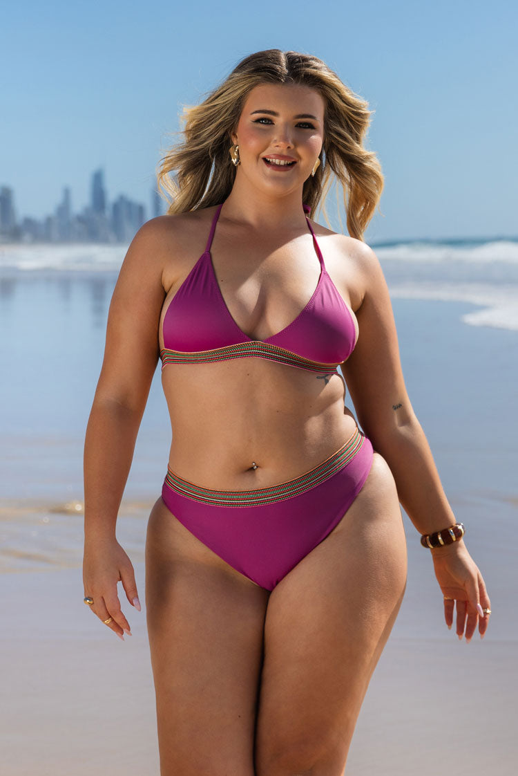 Endless Horizon Olivia Cheeky Bikini Bottom Pink