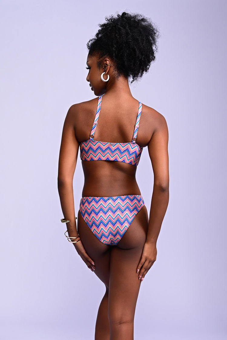 Static Pop Sophie Brief Bikini Bottom