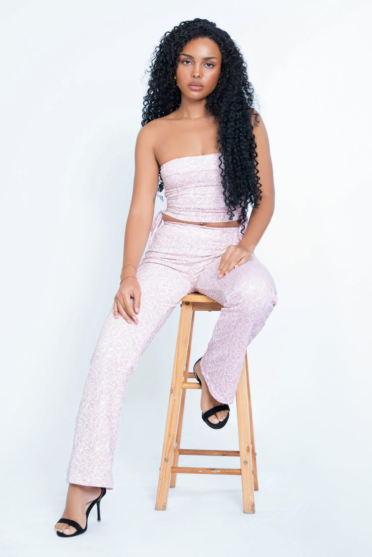 Silvia Pants Pink Lavender