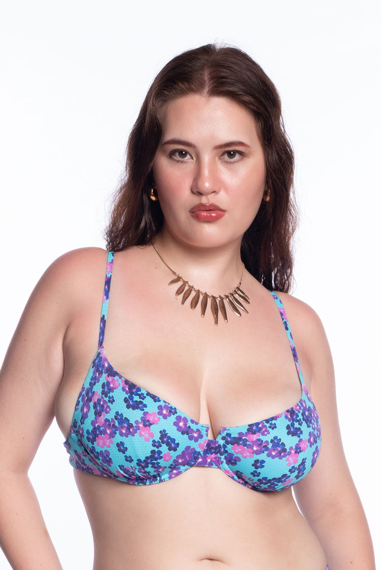 Lagoon Bloom Elkie Underwire Bikini Top