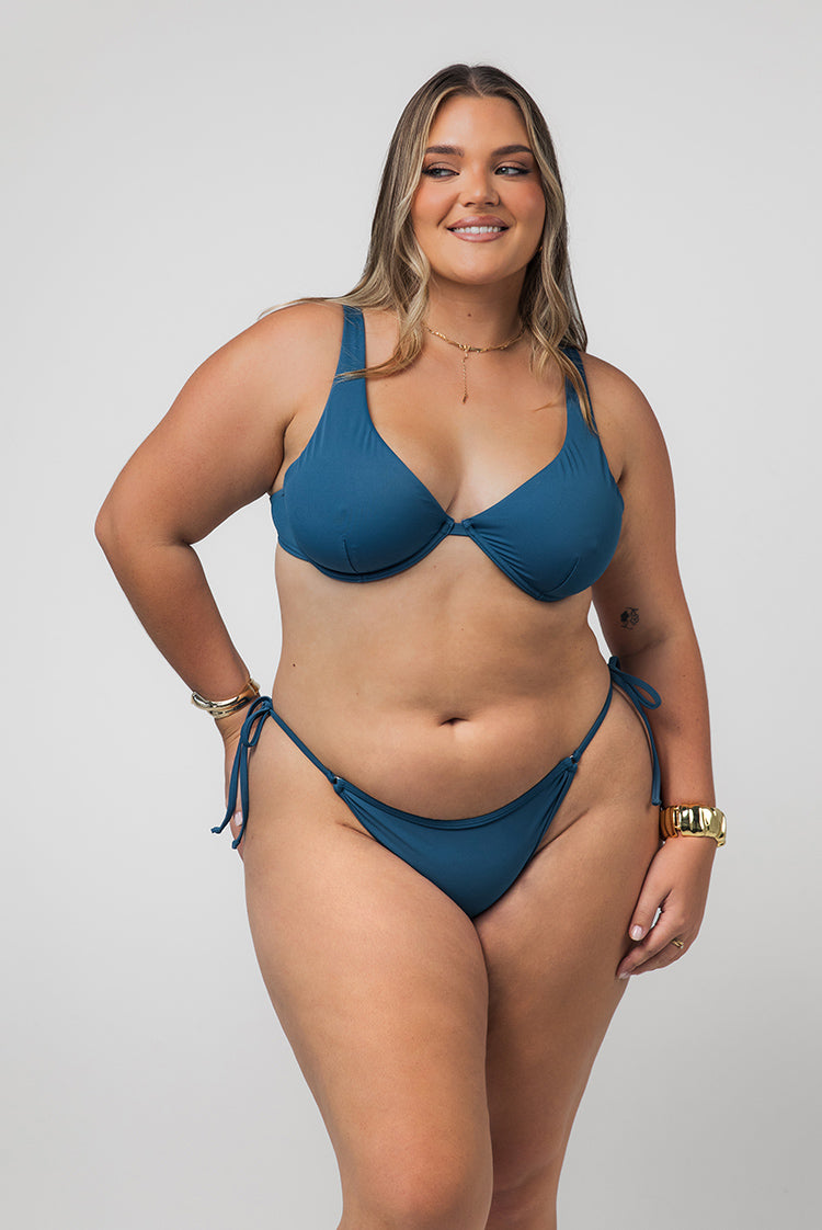 Obviously Iconic Swim Michelle Thong Bikini Bottom