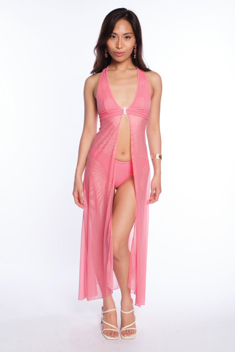 Sea Breeze Dione Kaftan Pink Salt